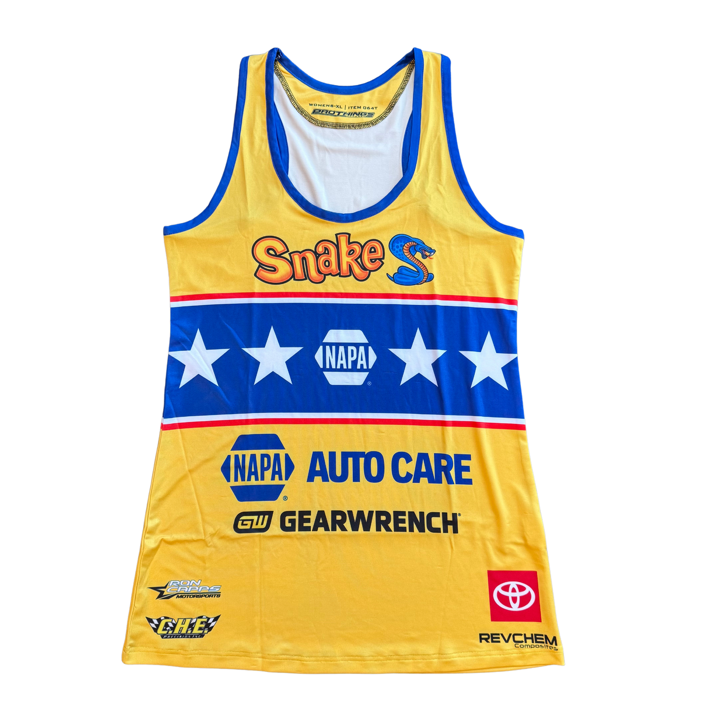 Ron Capps HotSnake Tribute Women's Sublimated Tank Top
