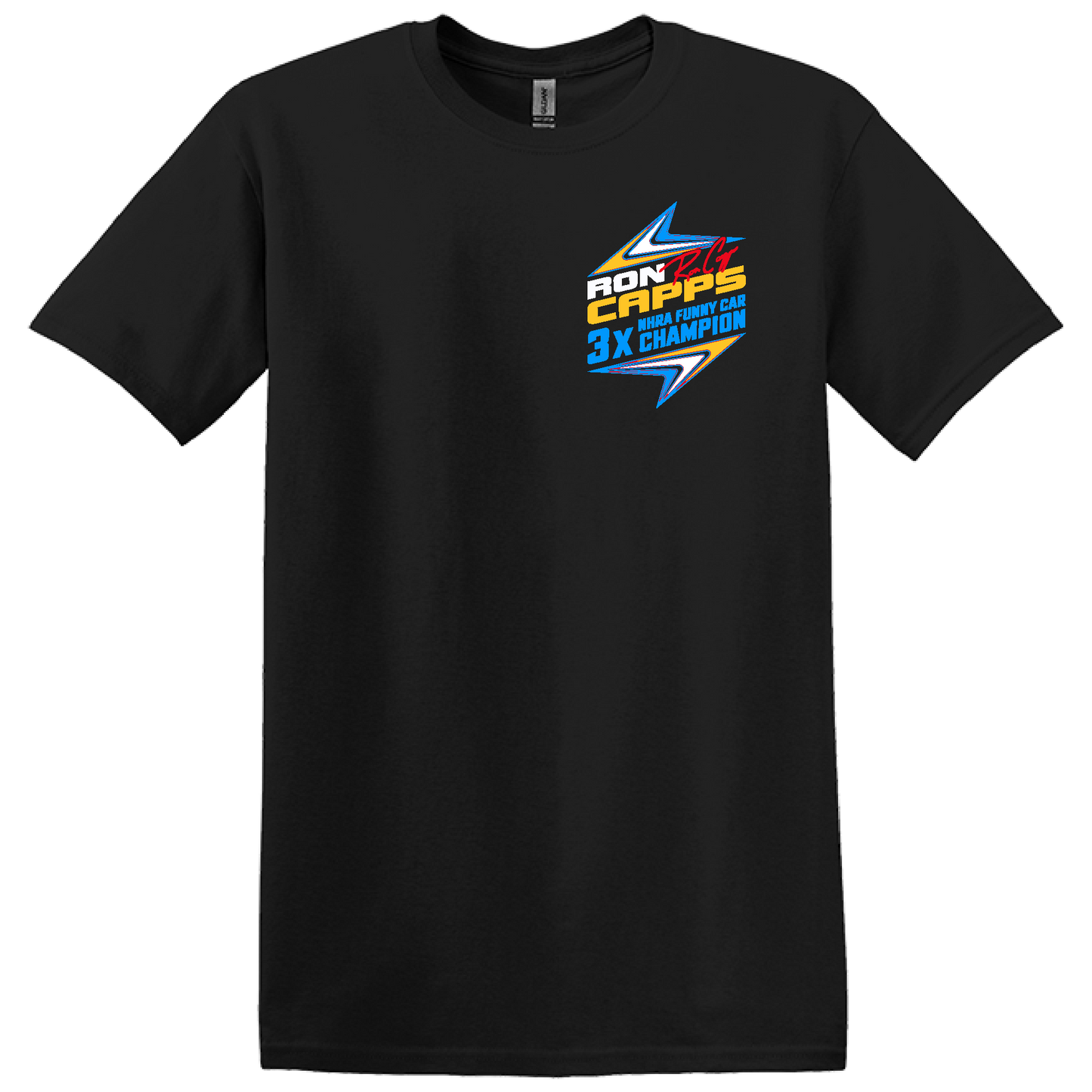 Ron Capps NHRA Racing Tee - Black