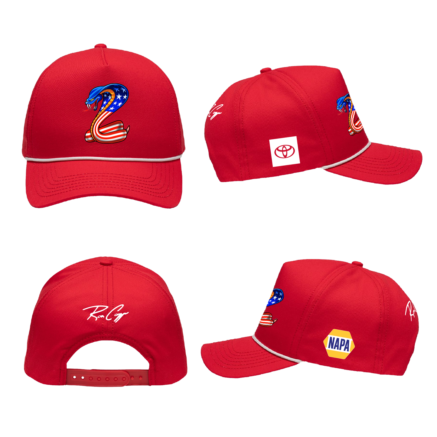 Ron Capps Snake Throwback Hat
