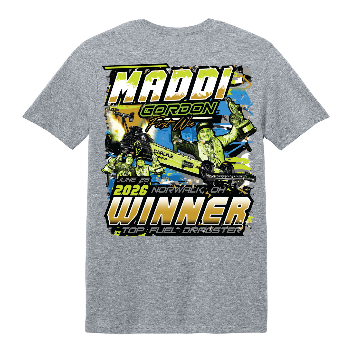 *PRE-ORDER *Maddi Gordon Unisex First Win Tee