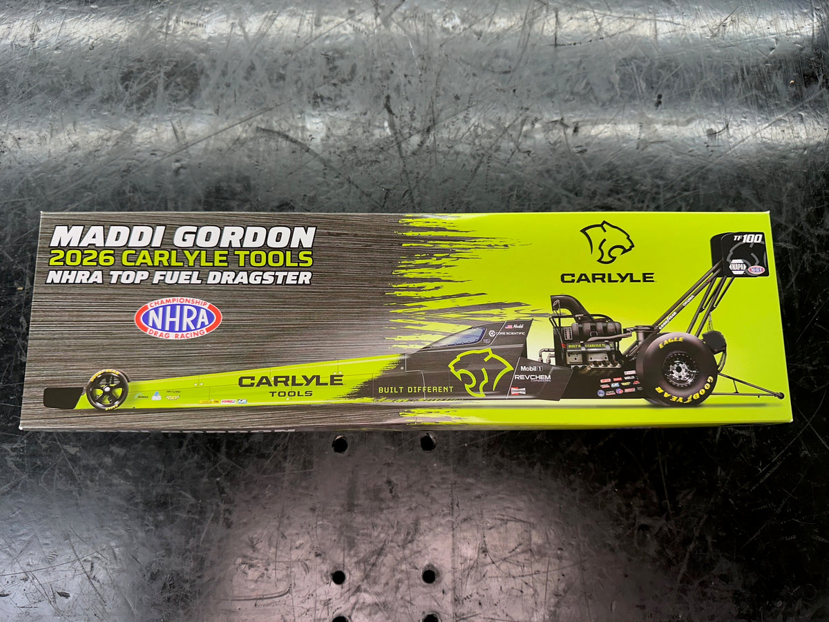 AUTOGRAPHED Maddi Gordon 2026 Carlyle Tools Diecast
