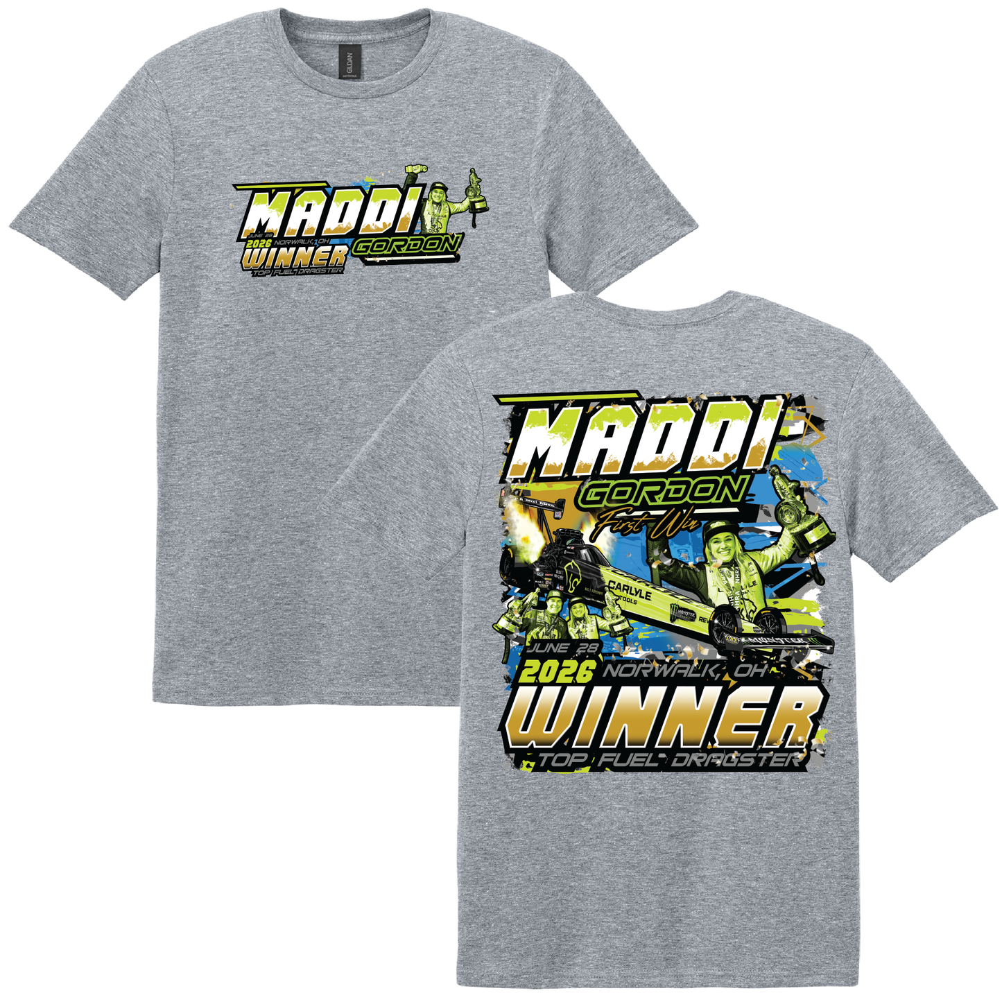 *PRE-ORDER *Maddi Gordon Unisex First Win Tee