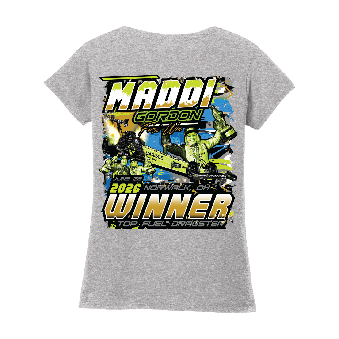 *PRE-ORDER* Maddi Gordon Women's First Win V-Neck Tee
