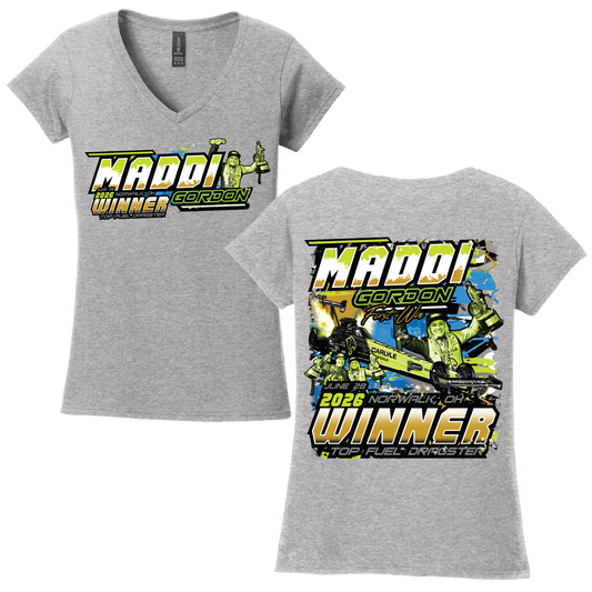 *PRE-ORDER* Maddi Gordon Women's First Win V-Neck Tee